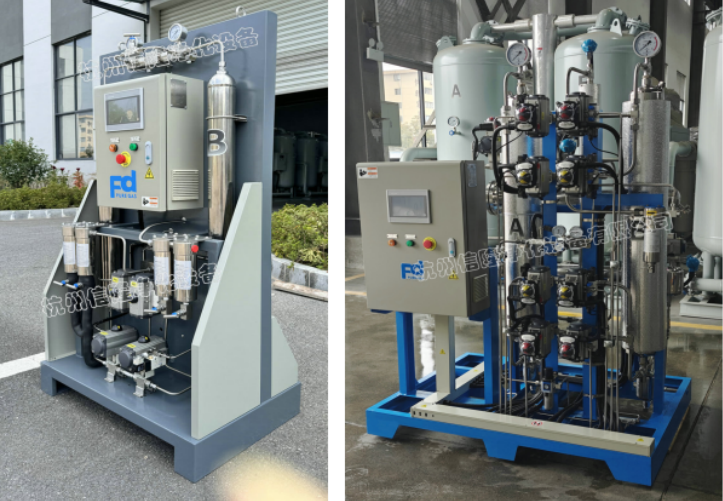 450KG高壓微熱再生干燥機，高壓無熱再生干燥機，高壓干燥器